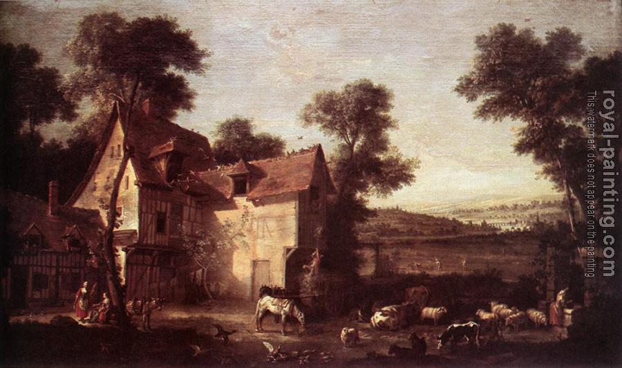 Jean-Baptiste Oudry : Farmhouse